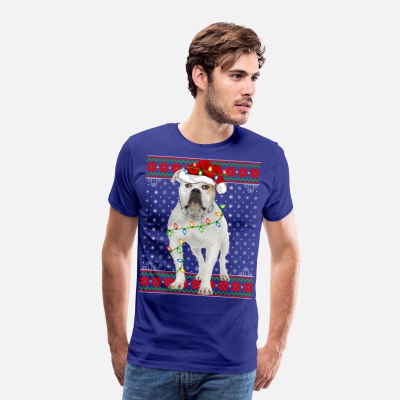 American Bulldog Ugly Christmas