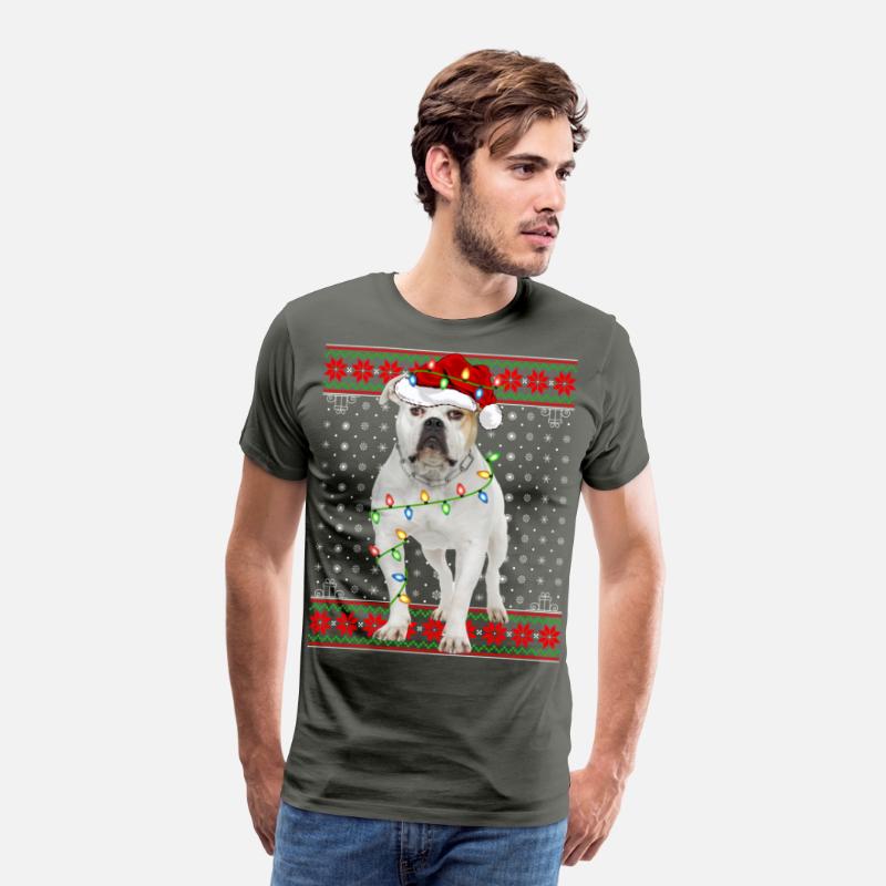 American Bulldog Ugly Christmas