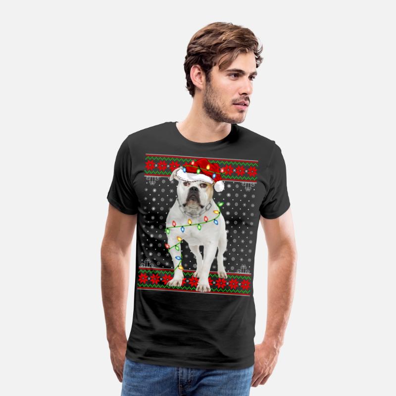 American Bulldog Ugly Christmas