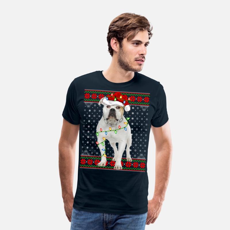 American Bulldog Ugly Christmas