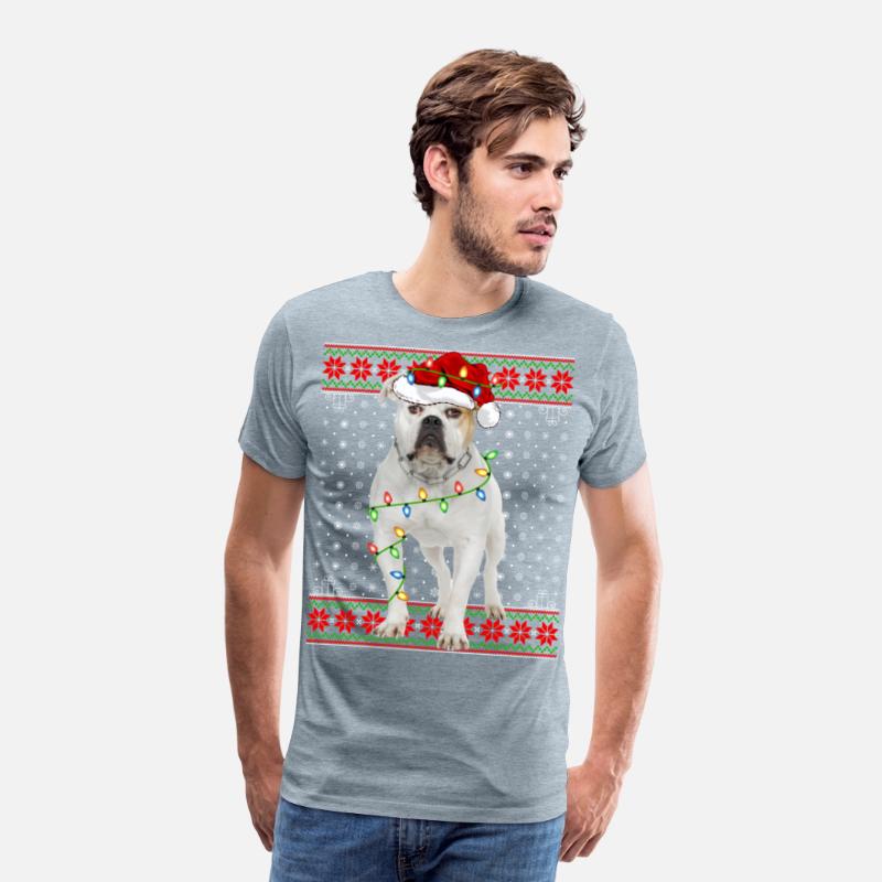 American Bulldog Ugly Christmas
