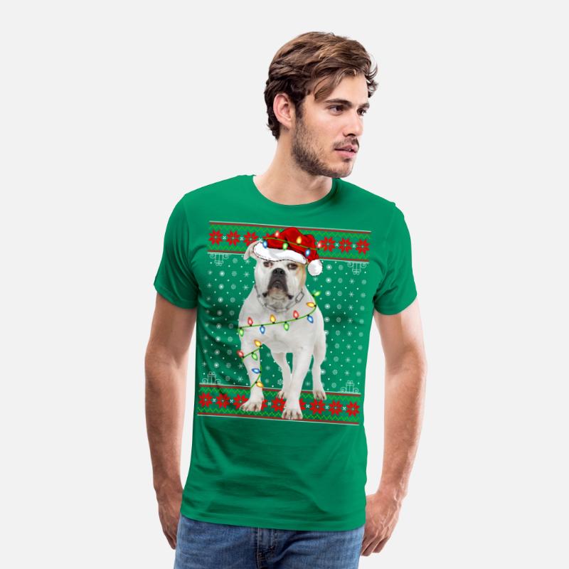 American Bulldog Ugly Christmas