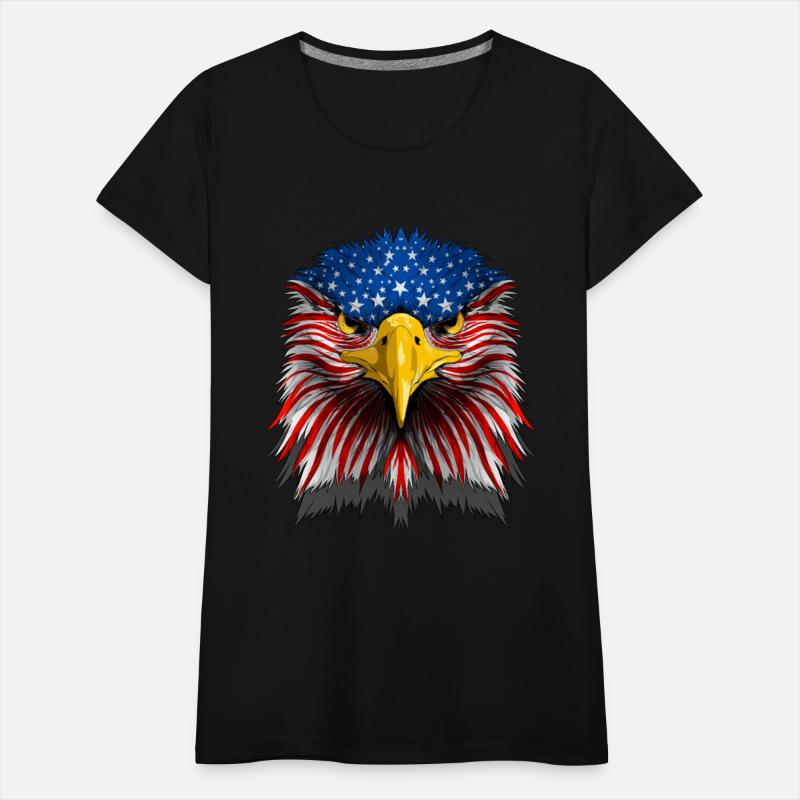 American Flag Bald Eagle Patriotic 4th of July USA