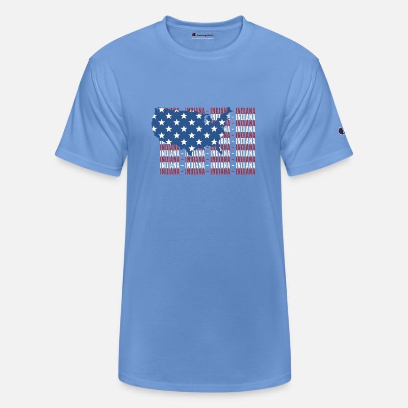 American Flag Indiana City Patriotic