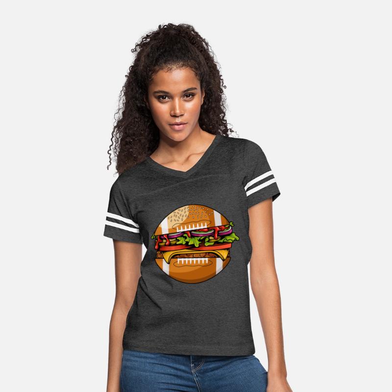 American Football Burger Hamburger Cartoon Fan