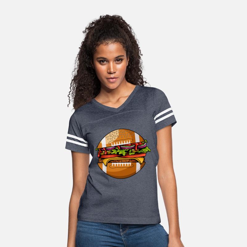 American Football Burger Hamburger Cartoon Fan