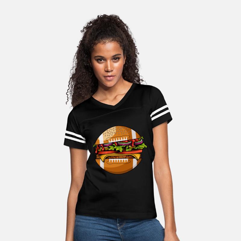 American Football Burger Hamburger Cartoon Fan