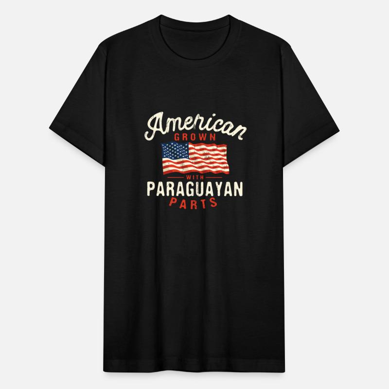 American Grown with Paraguayan Parts Patriotic Nat