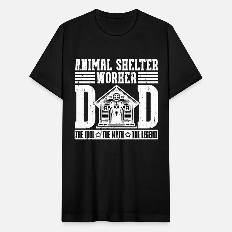 Animal Shelter Worker Dad The Idol Animal Lover