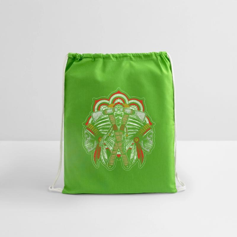 Apache American Indian Cowboy Totem