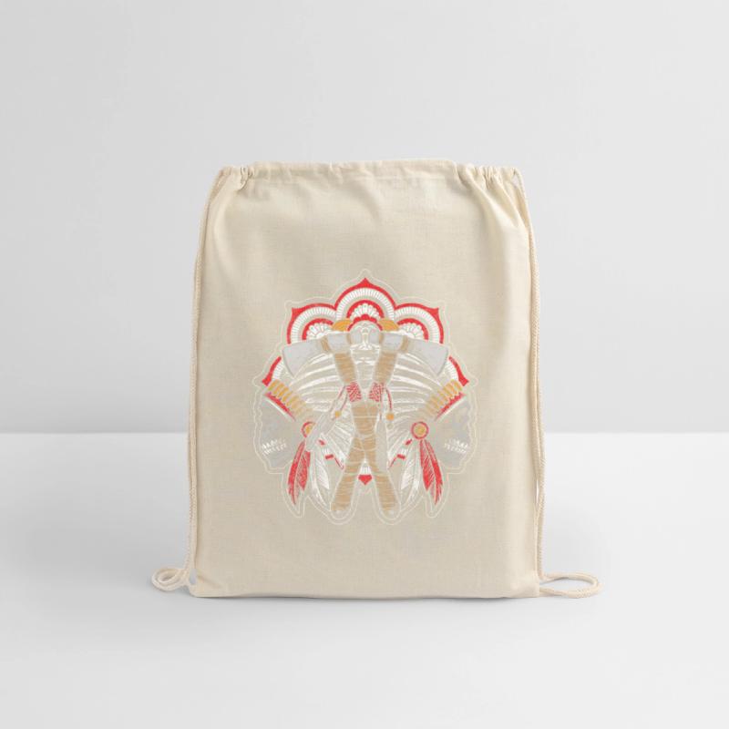 Apache American Indian Cowboy Totem