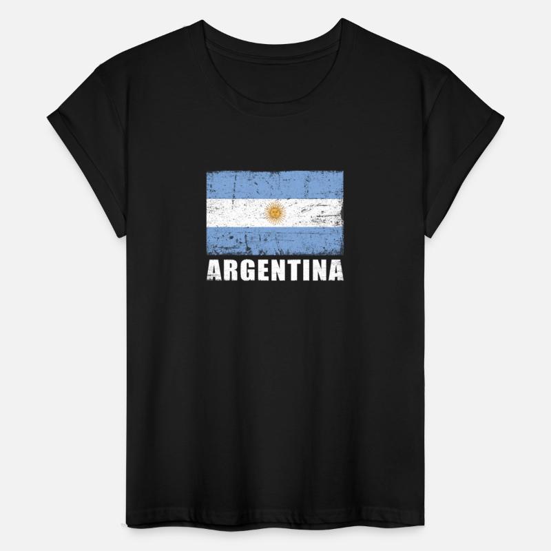 Argentina Flag Grunge Country Flag Argentina