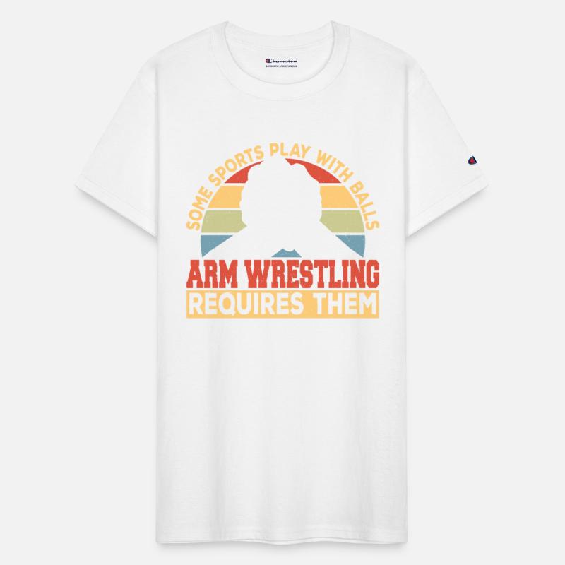 Arm Wrestling Requires Balls Arm Wrestler