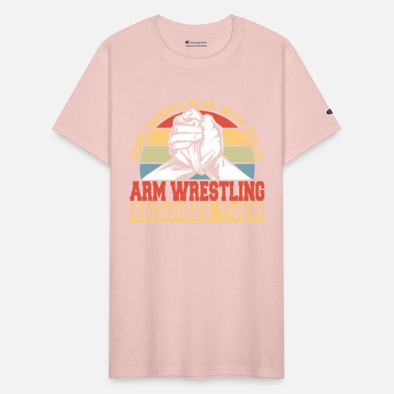 Arm Wrestling Requires Balls Arm Wrestler