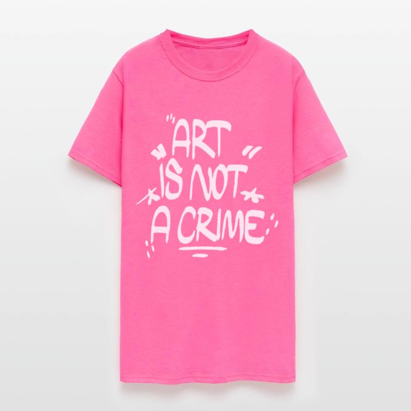 Art Is Not A Crime Graffiti Street Art Handstyle H