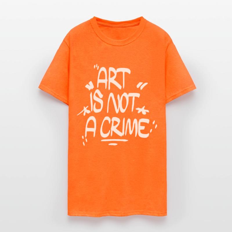 Art Is Not A Crime Graffiti Street Art Handstyle H