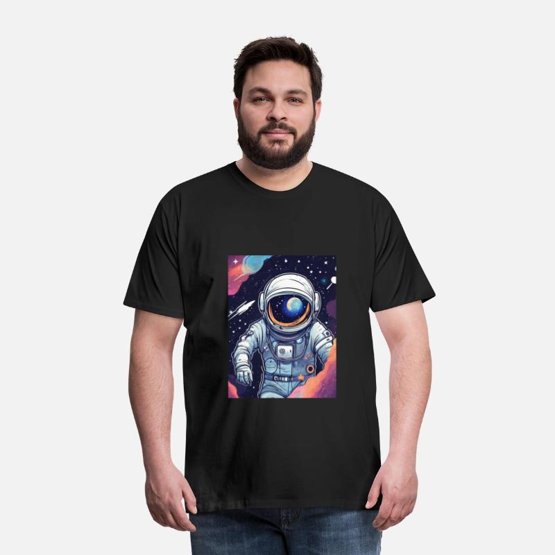 Astronaut exploring the cosmos.