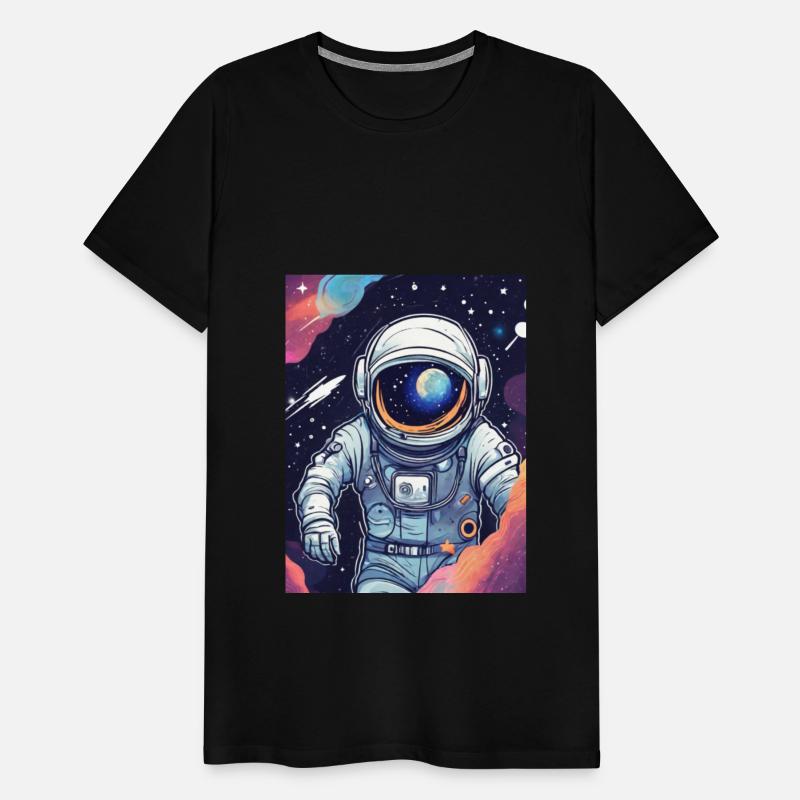 Astronaut exploring the cosmos.