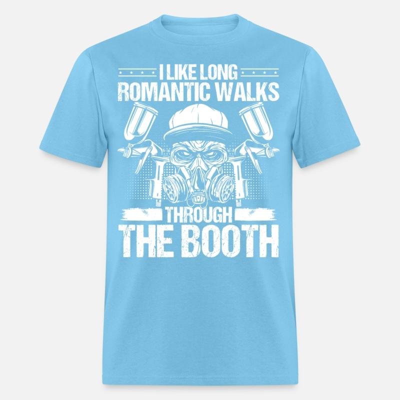 Automotive Car Painter Walks Booth Vehicle Sprayer