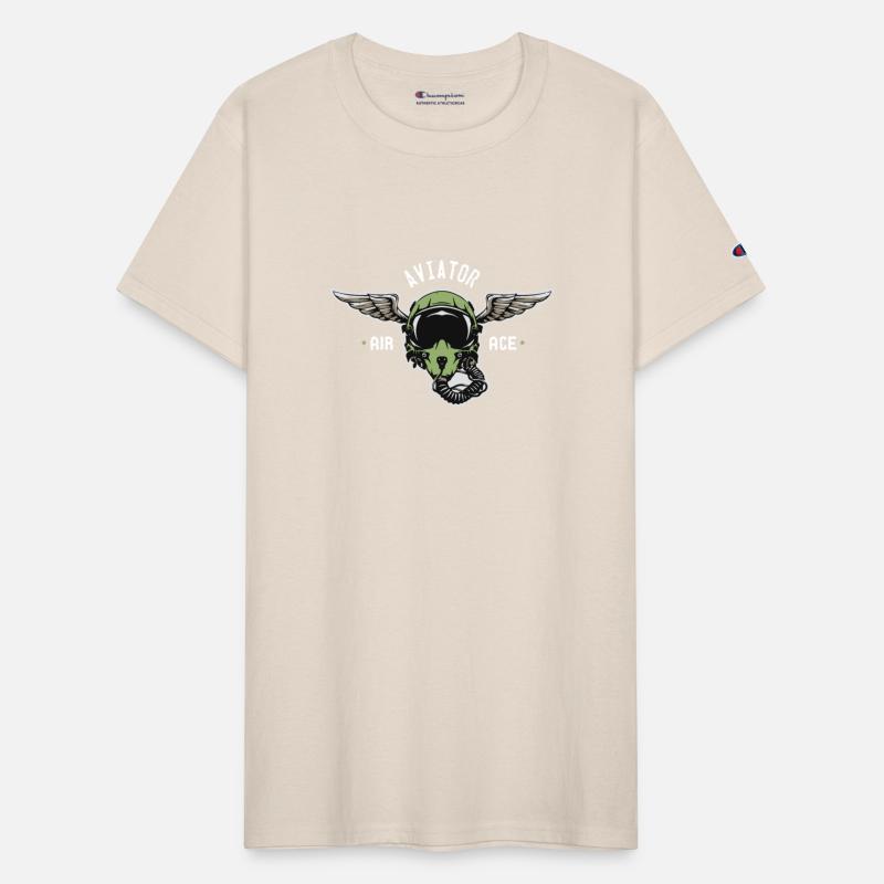 Aviator Air Ace Airplane Pilot Winged Helmet