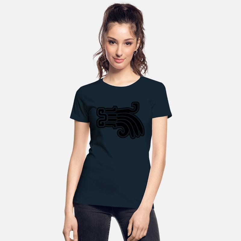 Aztec Tribal Feather Symbol Design