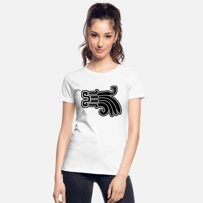 Aztec Tribal Feather Symbol Design