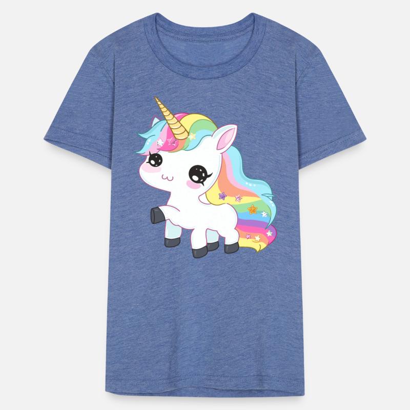 Baby Unicorn with rainbow mane