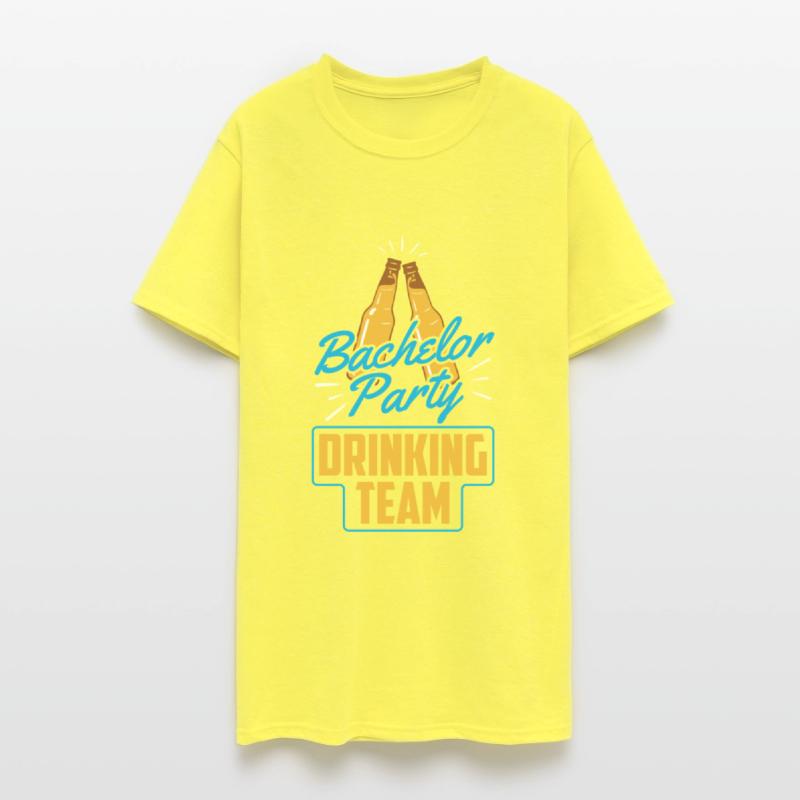 Bachelor Party Drinking Team Groom Bride