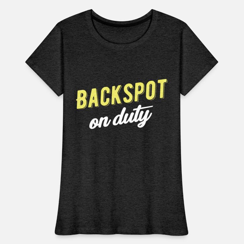 Backspot On Duty Funny Athletes Spotter Dancing