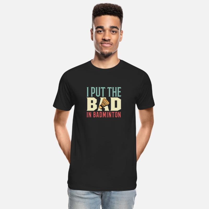 Bad in Badminton Dedicated Person Gift