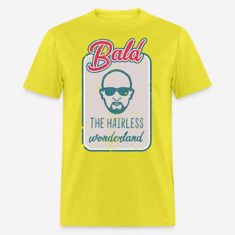 Bald the hairless wonderland.