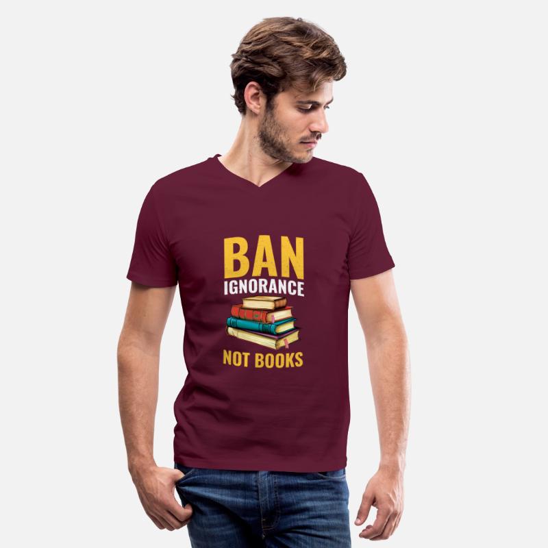 Ban Ignorance Not Books Cool Book Lover Reader