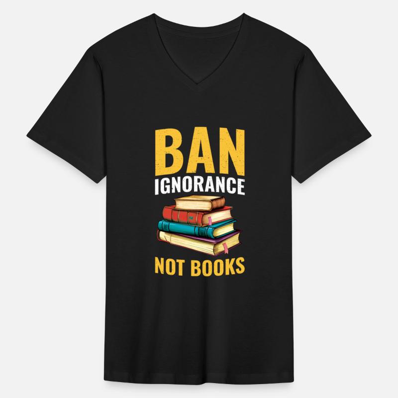 Ban Ignorance Not Books Cool Book Lover Reader