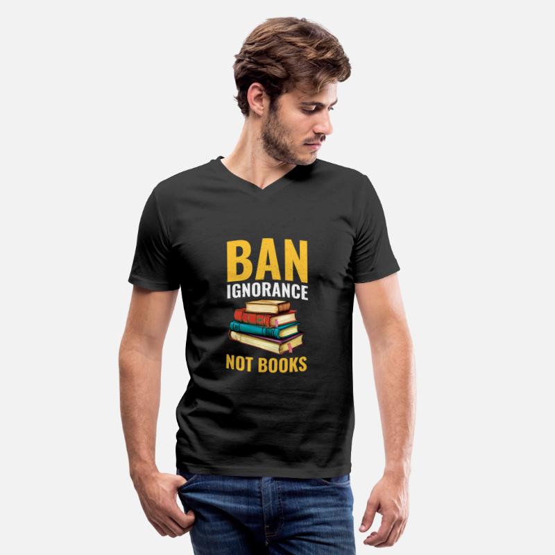 Ban Ignorance Not Books Cool Book Lover Reader