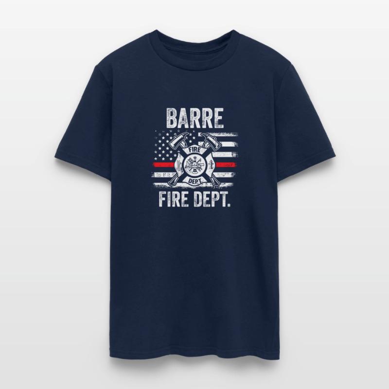 Barre Vermont Fire Dept Thin Red Line