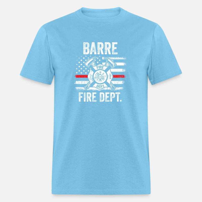 Barre Vermont Fire Dept Thin Red Line