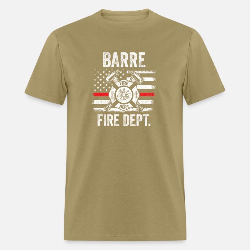 Barre Vermont Fire Dept Thin Red Line