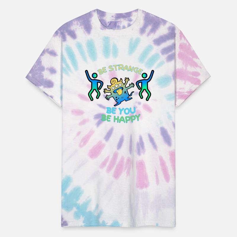 Be Strange, Be You, Be Happy, Be Yourself Design