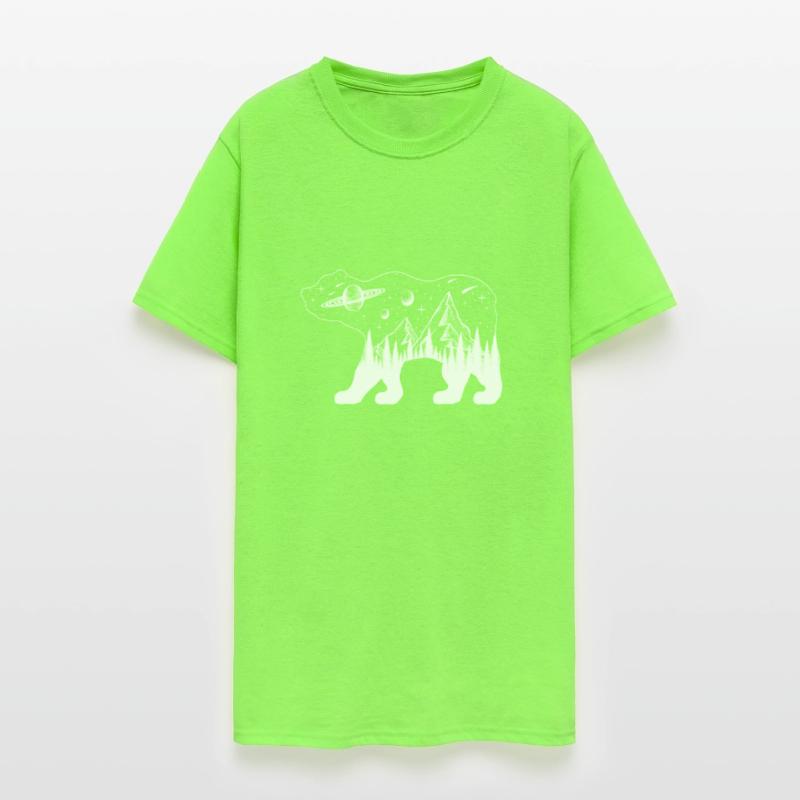 Bear Outer Space Cosmos T-shirt