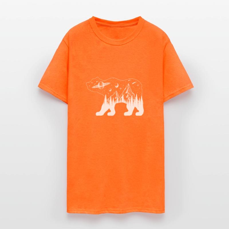 Bear Outer Space Cosmos T-shirt