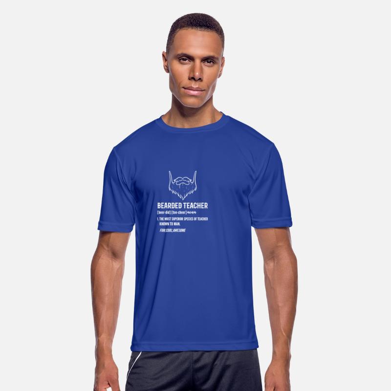 Bearded Teacher Middle School Teachers Gift
