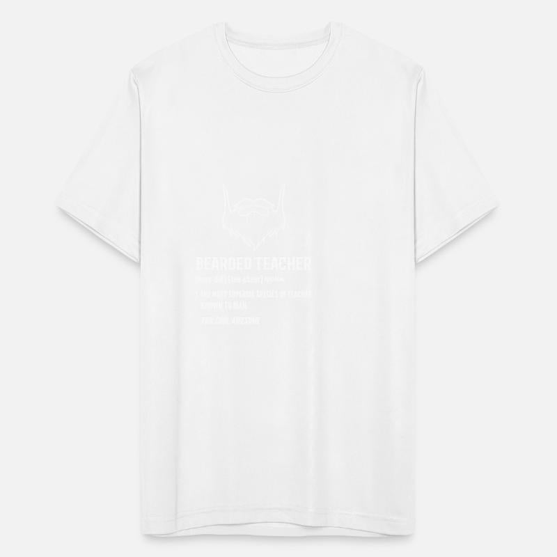 Bearded Teacher Middle School Teachers Gift
