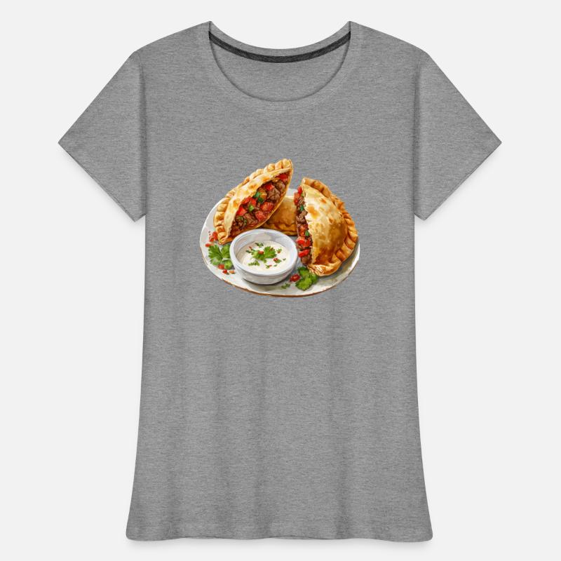 Beef Empanada With Herbed Sour Cream Sauce