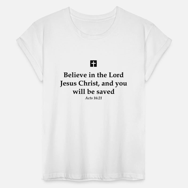 Believe in Jesus Acts 16:21