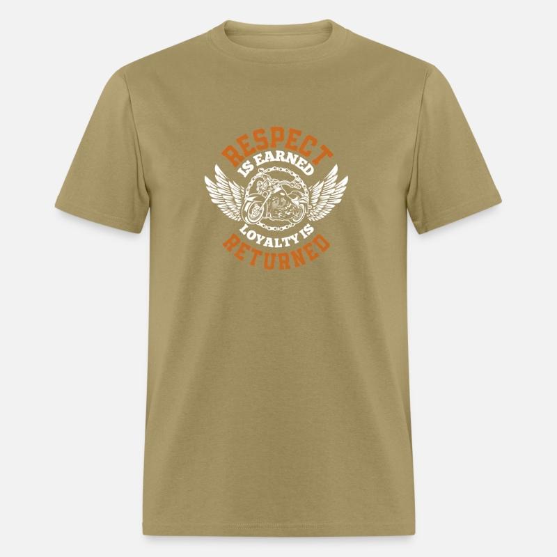 Biker Rect Is Earned Loyalty Is Returned Motorcycl