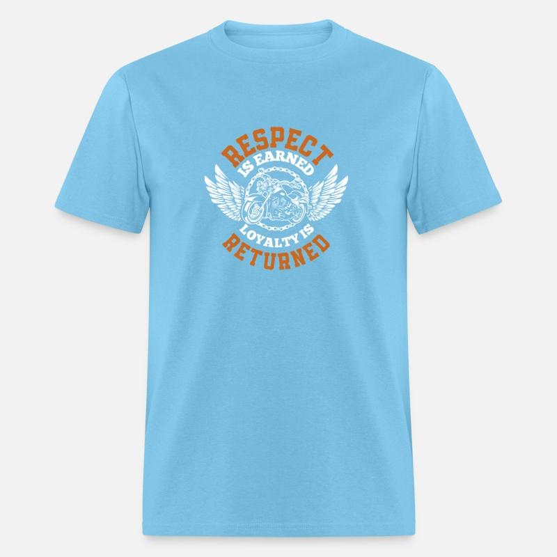 Biker Rect Is Earned Loyalty Is Returned Motorcycl