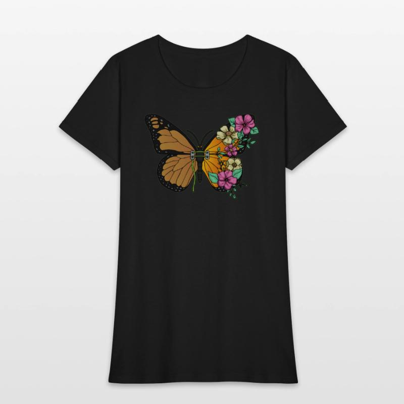 Biopunk Butterfly Flowers Biopunk Aesthetic
