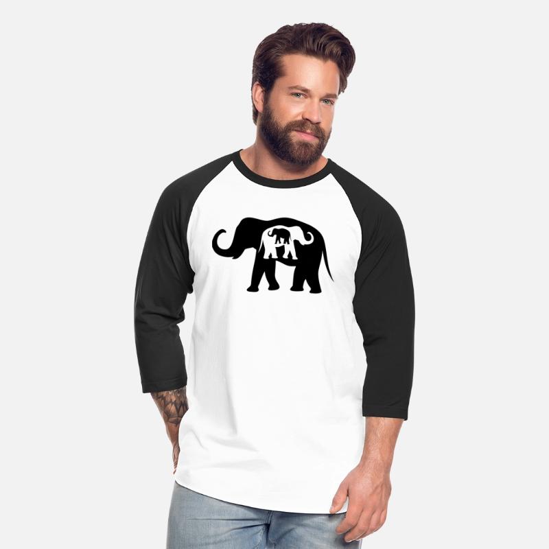 Black And White Elephants