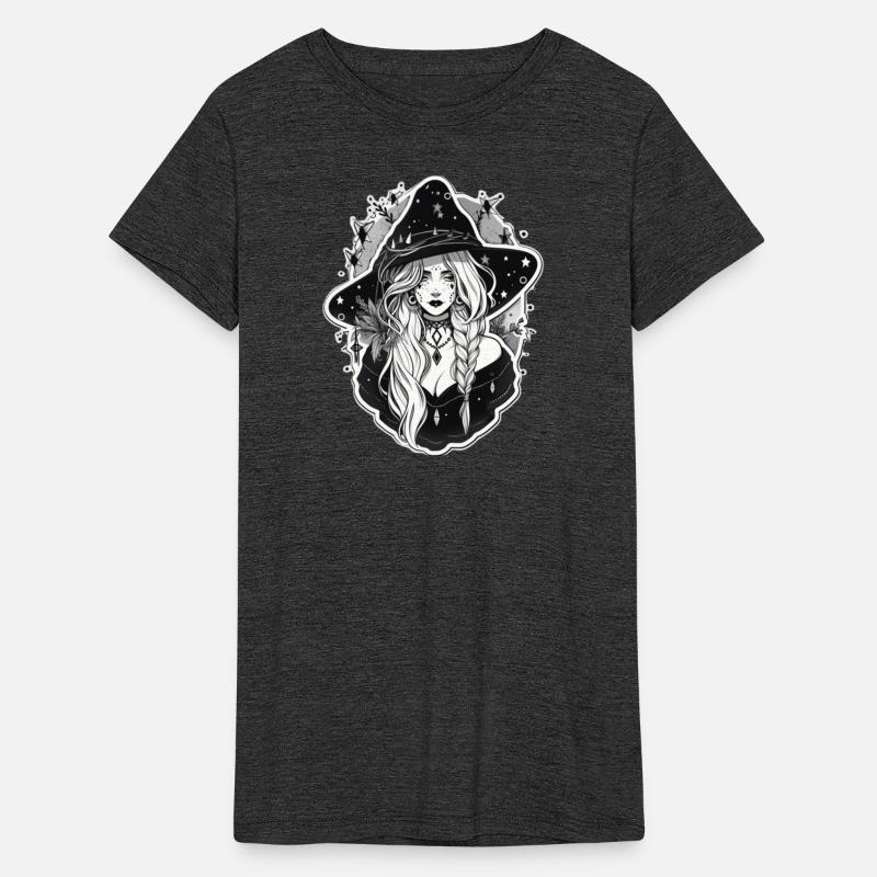 Black and White Gothic Astrology Witch