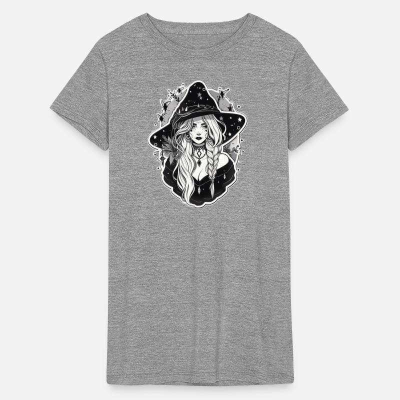 Black and White Gothic Astrology Witch